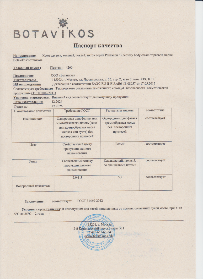 Паспорт №122024